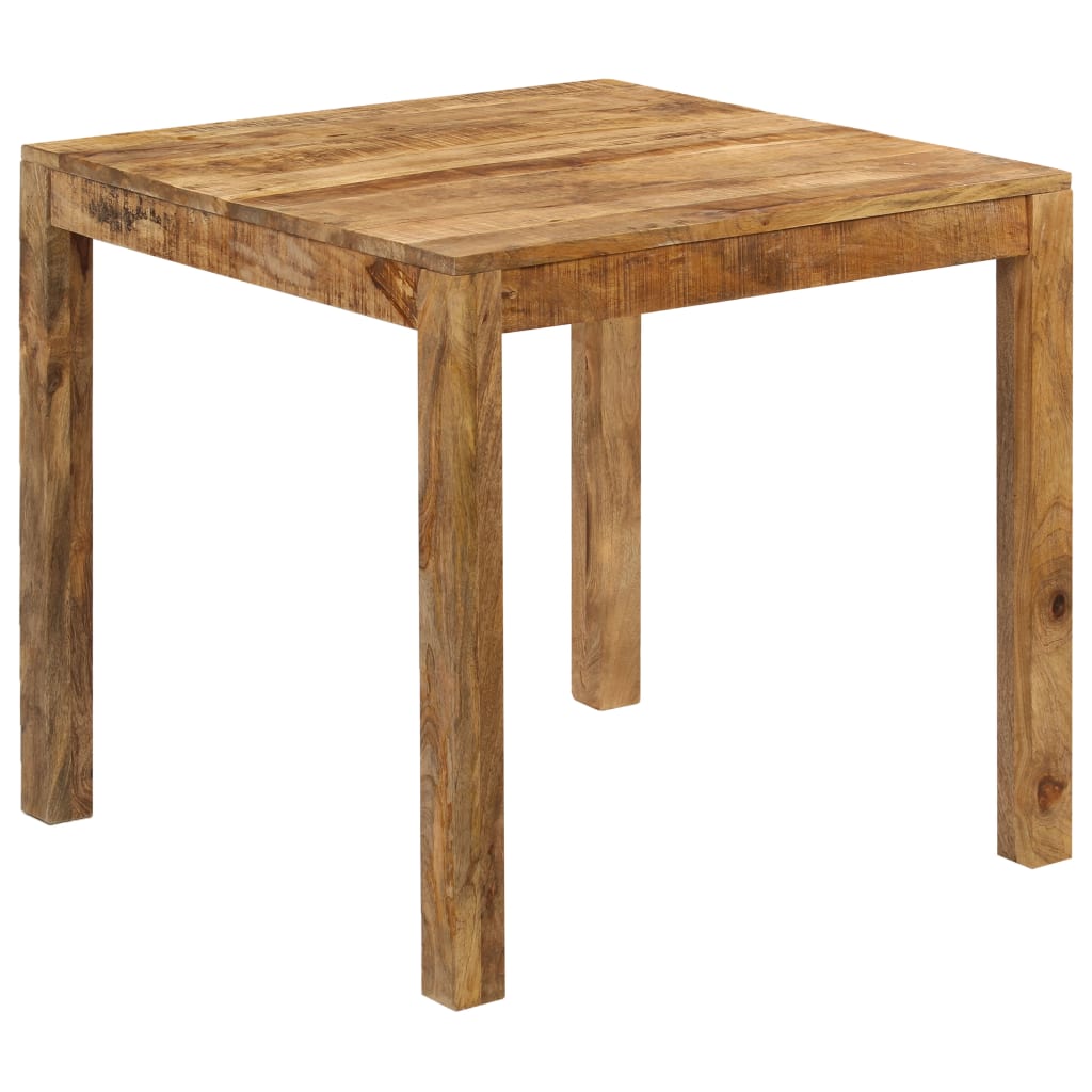 Dining Table Solid Mango Wood 82x80x76 Cm 2