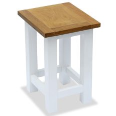 End Table 27x24x37 Cm Solid  Wood