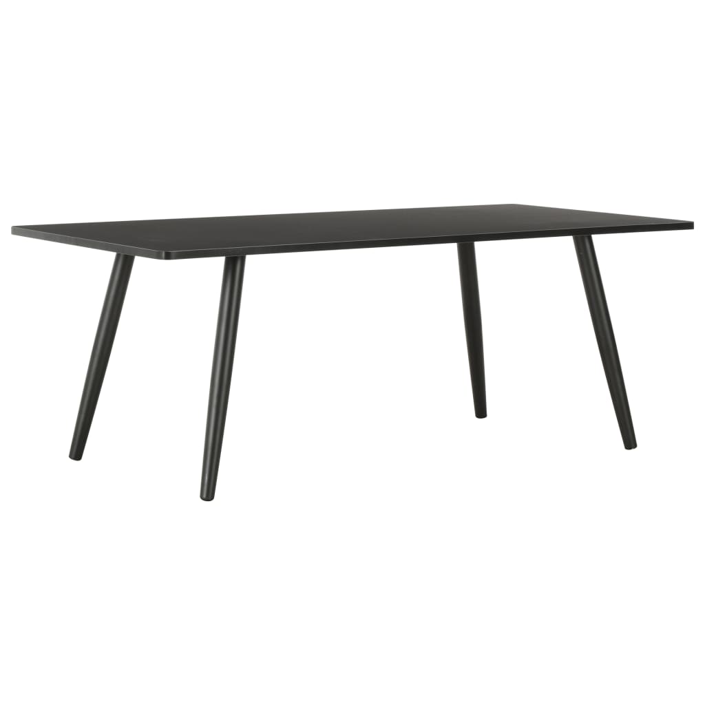 Coffee Table Black 120x60x46 Cm 2