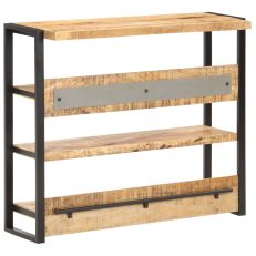 Bar Table 120x40x101 Cm Rough Mango Wood