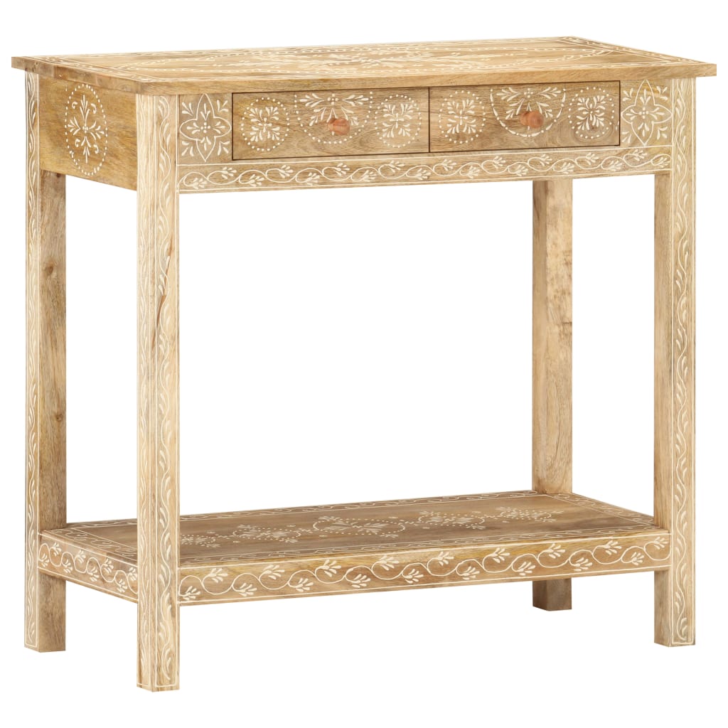 Console Table 80x35x74 Cm Solid Mango Wood 2