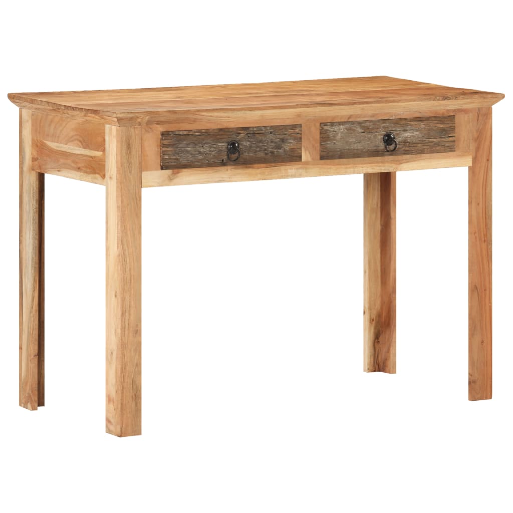 Desk 110x50x75 Cm Solid Reclaimed Wood 1