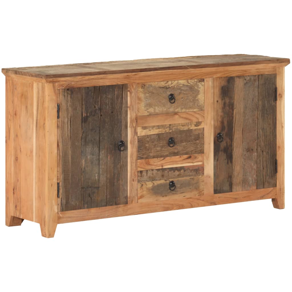 Sideboard 140x40x75 Cm Solid Reclaimed Wood 2