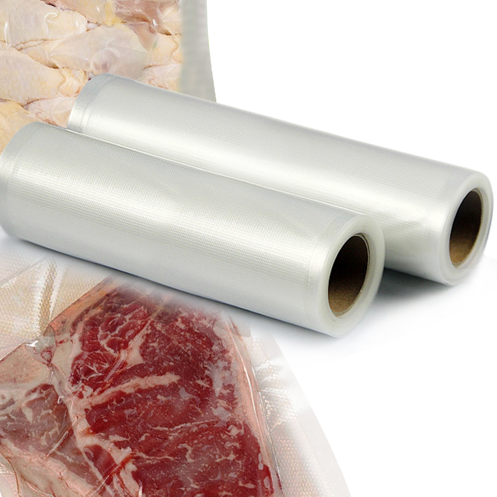 2x Vacuum Food Sealer Storage Rolls 6mx22cm 1 2x Vacuum Food Sealer Storage Rolls 6mx22cm