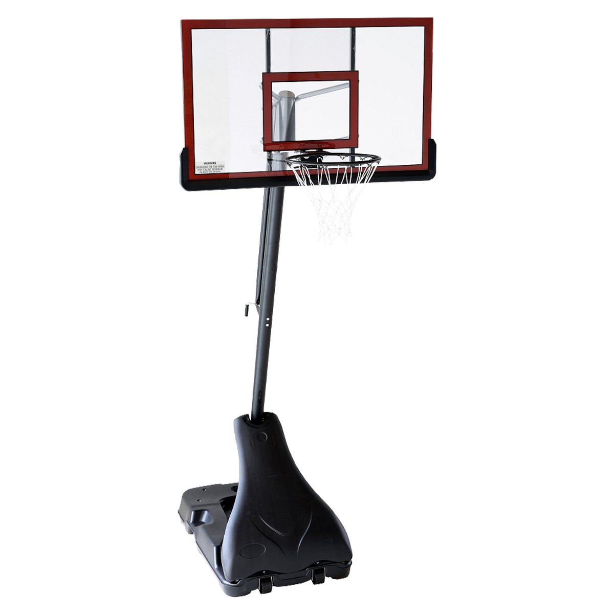Kahuna Portable Basketball Ring Stand w/ Adjustable Height Ball Holder 2