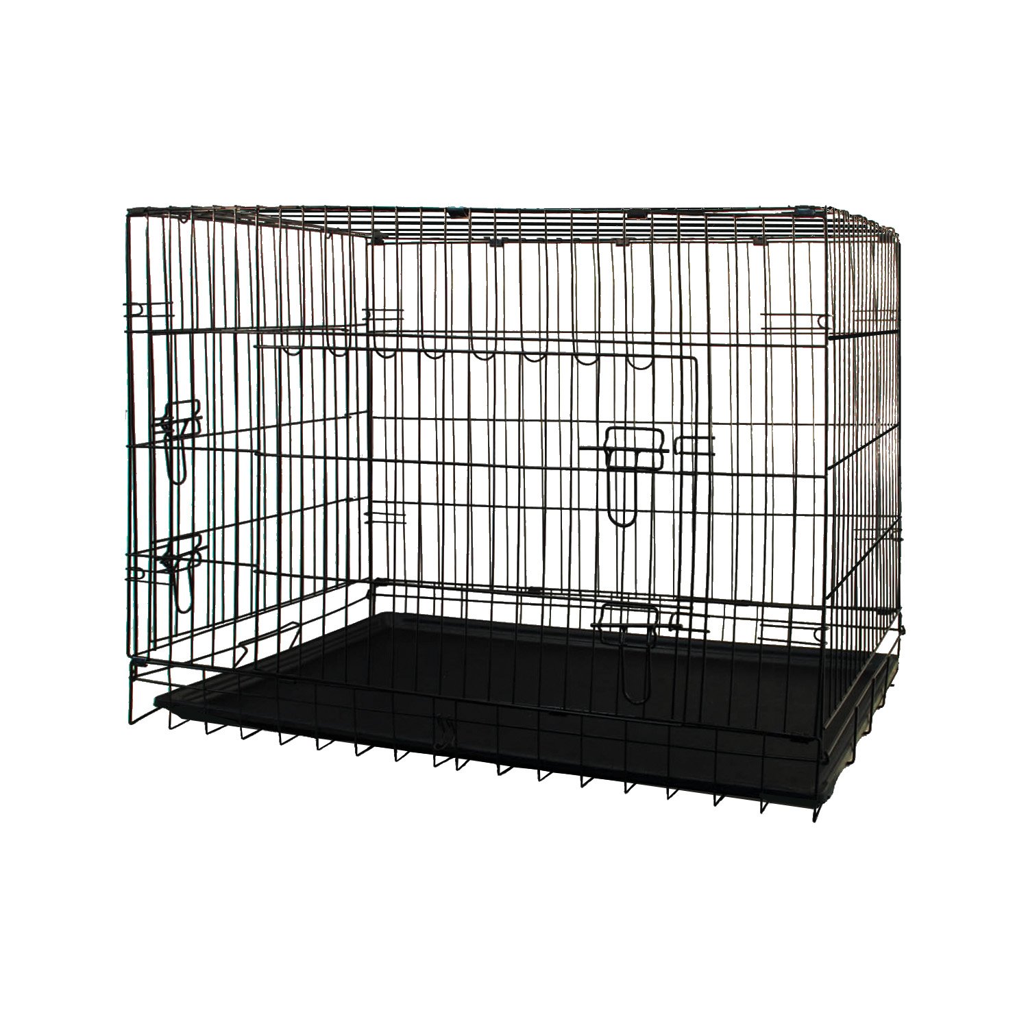 Royale 36in Foldable Pet Wire Dog Crate - Medium 1 Royale 36in Foldable Pet Wire Dog Crate - Medium