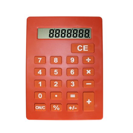 Jumbo Calculator Large Size Display Orange 1