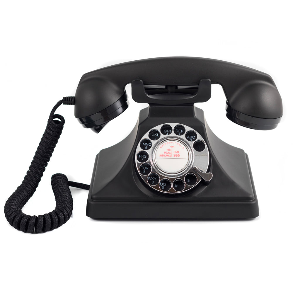GPO 200 ROTARY TELEPHONE - BLACK 1