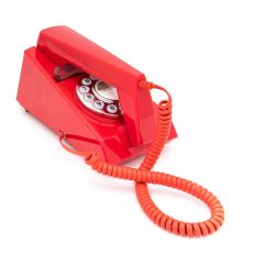 Gpo Trim Phone Push Button - Red