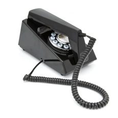 Gpo Trim Phone Push Button - Black