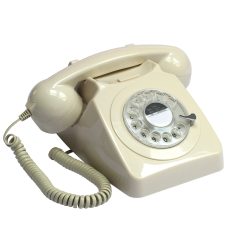 GPO 746 ROTARY TELEPHONE - IVORY