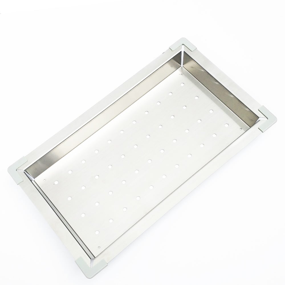 Stainless Steel Sink Colander 425 x 250mm 1 Stainless Steel Sink Colander 425 x 250mm