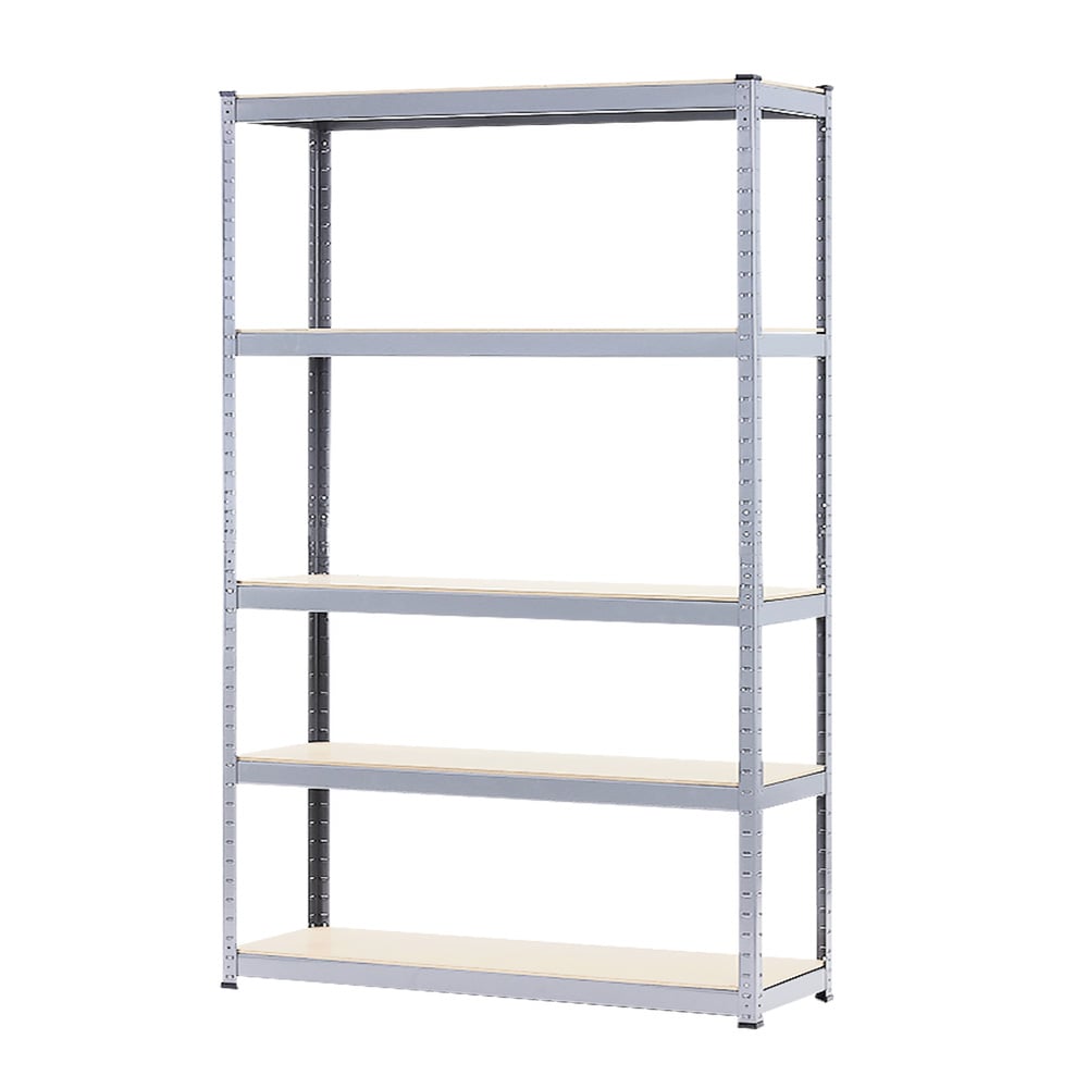 5 Shelf Storage Rack Galvanized Steel - 180x120cm 2