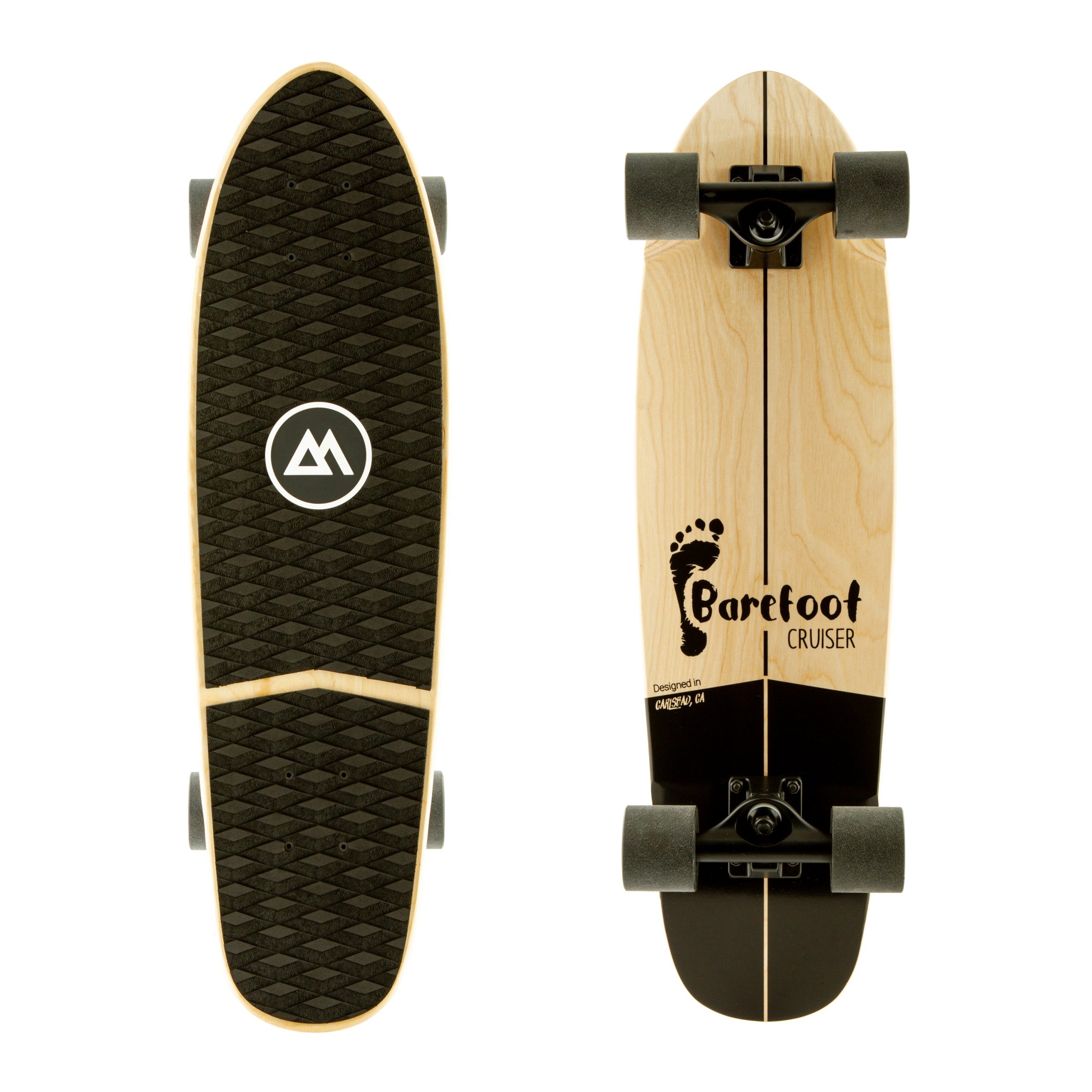 Magneto Barefoot Mini Cruiser Skateboard 1