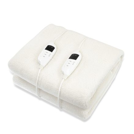 Laura Hill Heated Electric Blanket Fitted Fleece Underlay Throw - Double 1