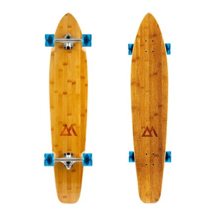 Magneto 44 Inch Kicktail Cruiser Longboard Skateboard - Blue 1