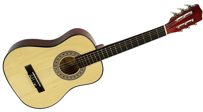 Childrens Guitar Wooden Karrera 34in Acoustic - Natural 2