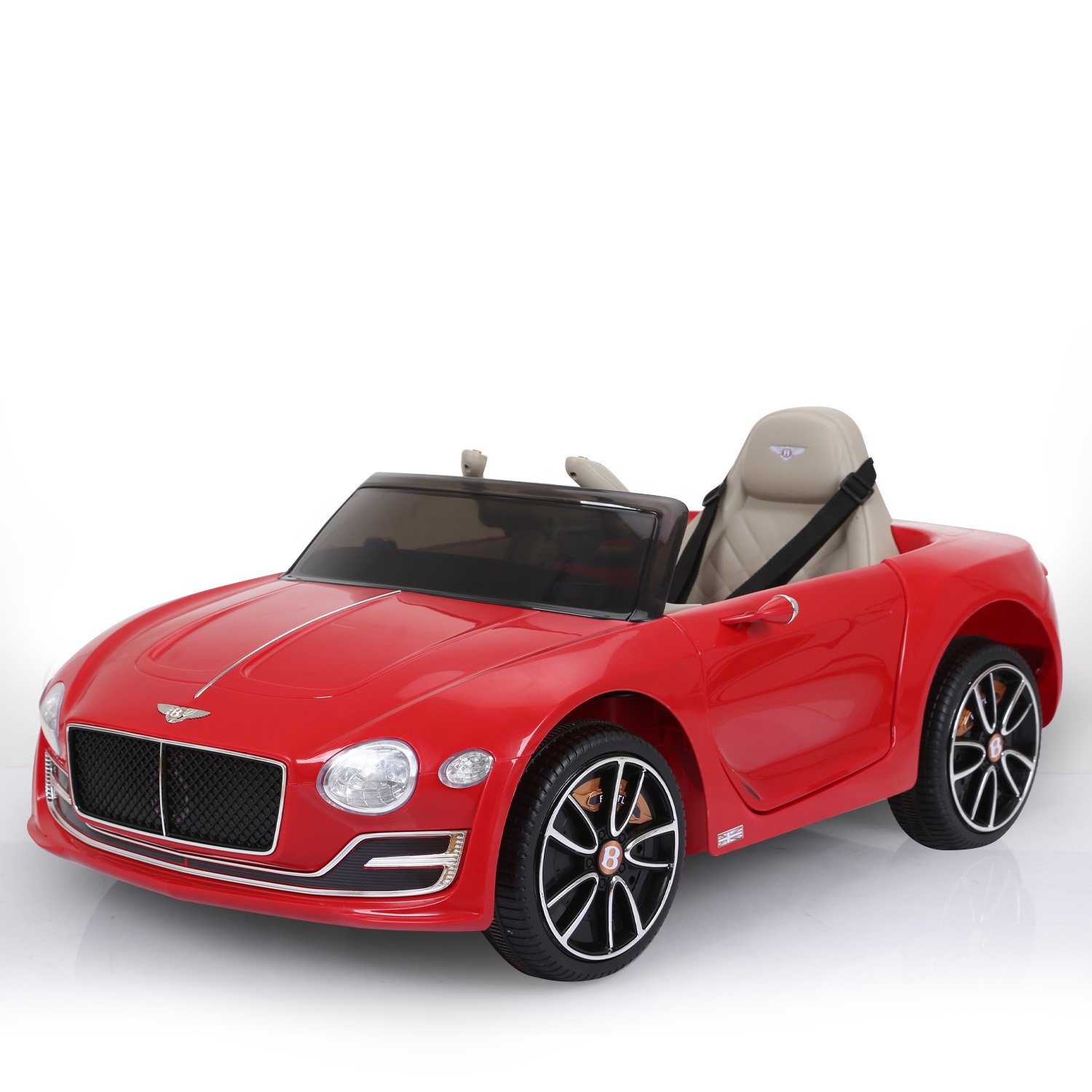 Bentley Exp 12 Speed 6E Licensed Kids Ride On Electric Car Remote Control - Red 2