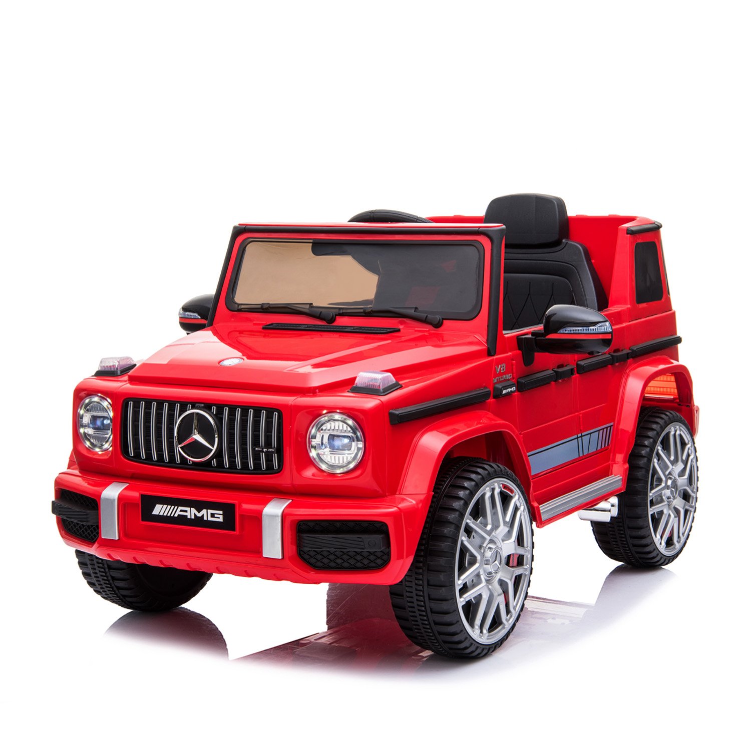 Mercedes Benz AMG G63 Licensed Kids Ride On Electric Car Remote Control - Red 1