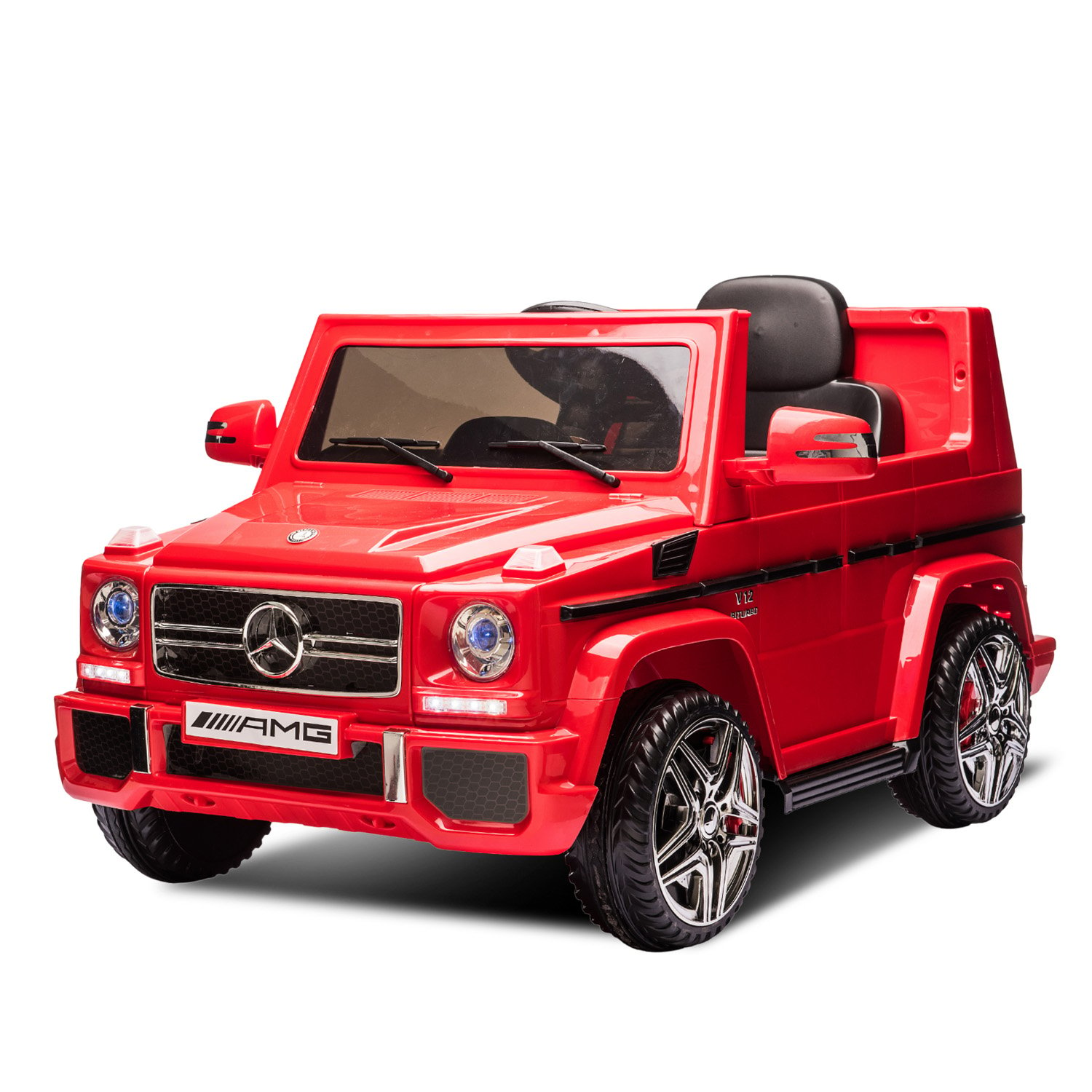 Mercedes Benz AMG G65 Licensed Kids Ride On Electric Car with RC - Red 1