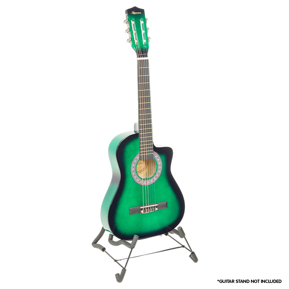 Karrera Childrens Acoustic Guitar Kids - Green 1