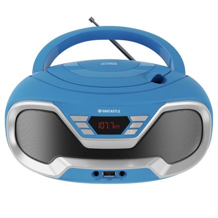 Oakcastle Cd200 Portable Bluetooth Cd Player-blue 1