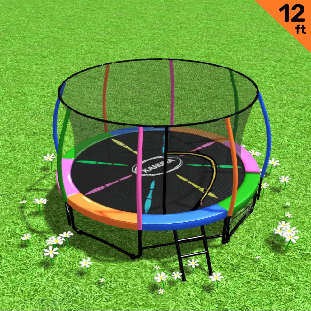 Kahuna Rainbow 12ft Trampoline Dr Techlove