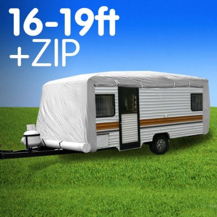 Caravan Cover with zip 16-19 ft 1