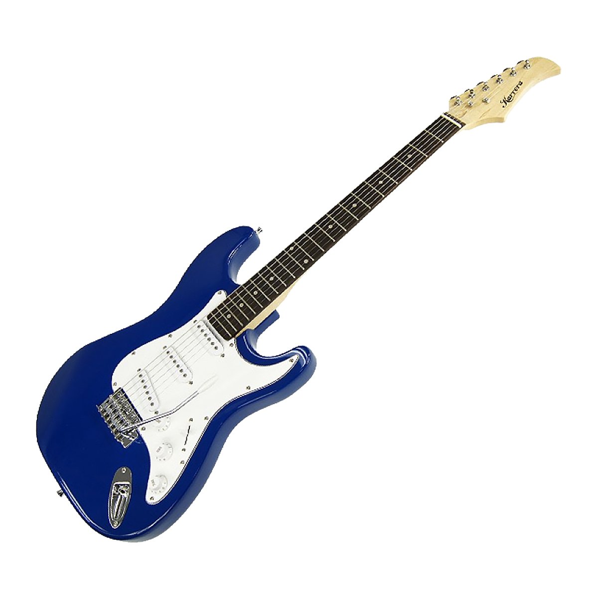 Karrera 39in Electric Guitar - Blue 1