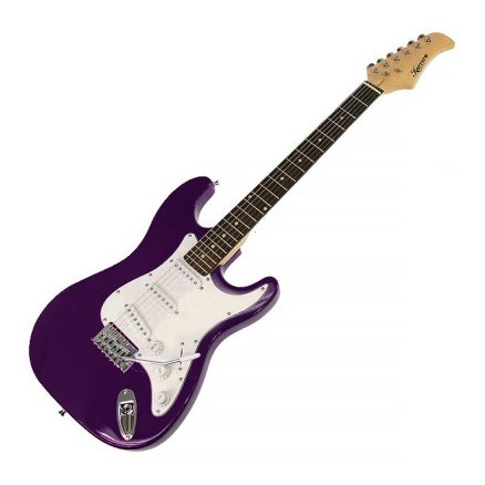 Karrera 39in Electric Guitar - Purple 1