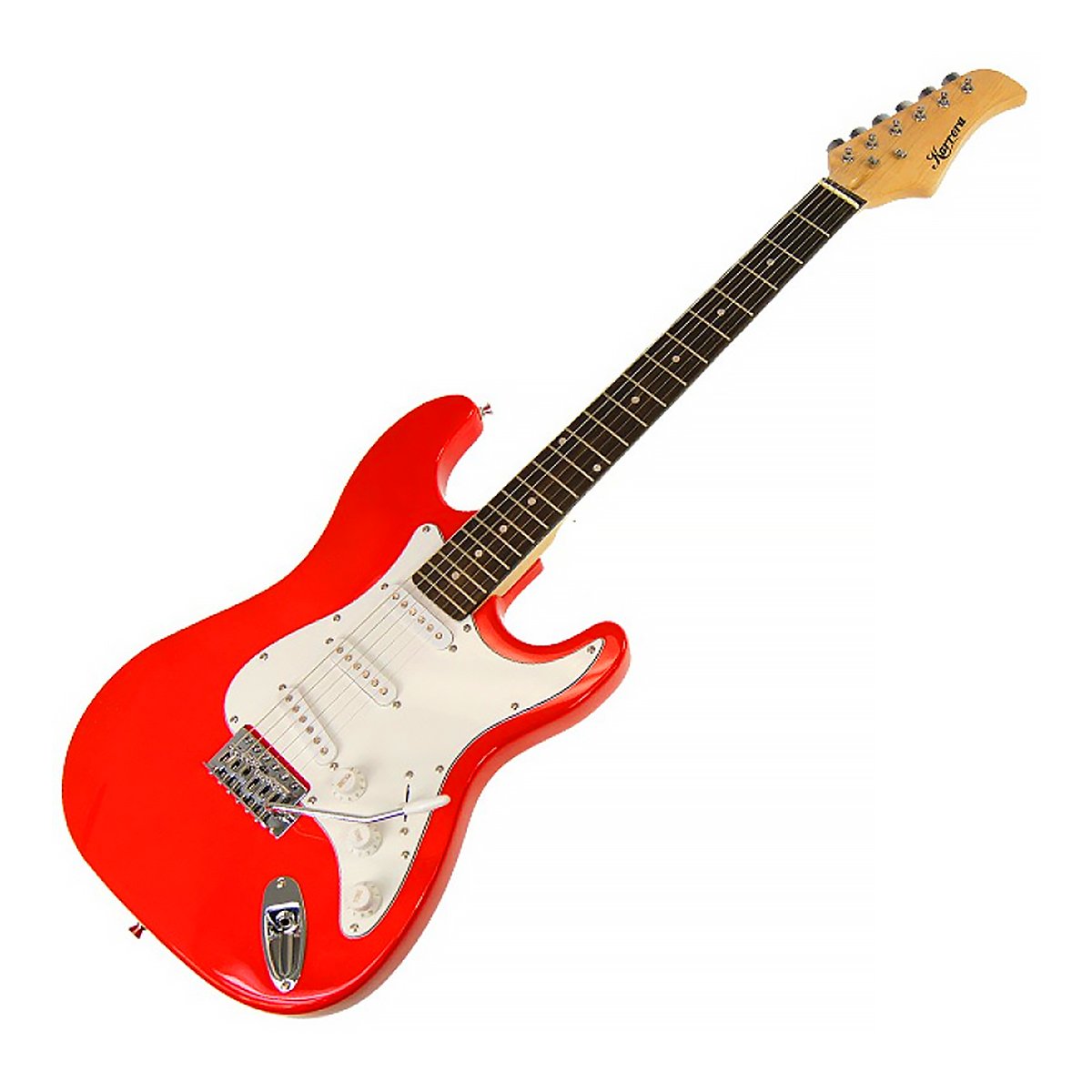 Karrera 39in Electric Guitar - Red 2