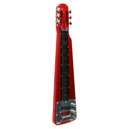 Karrera 6-String Steel Lap Guitar - Metallic Red 1