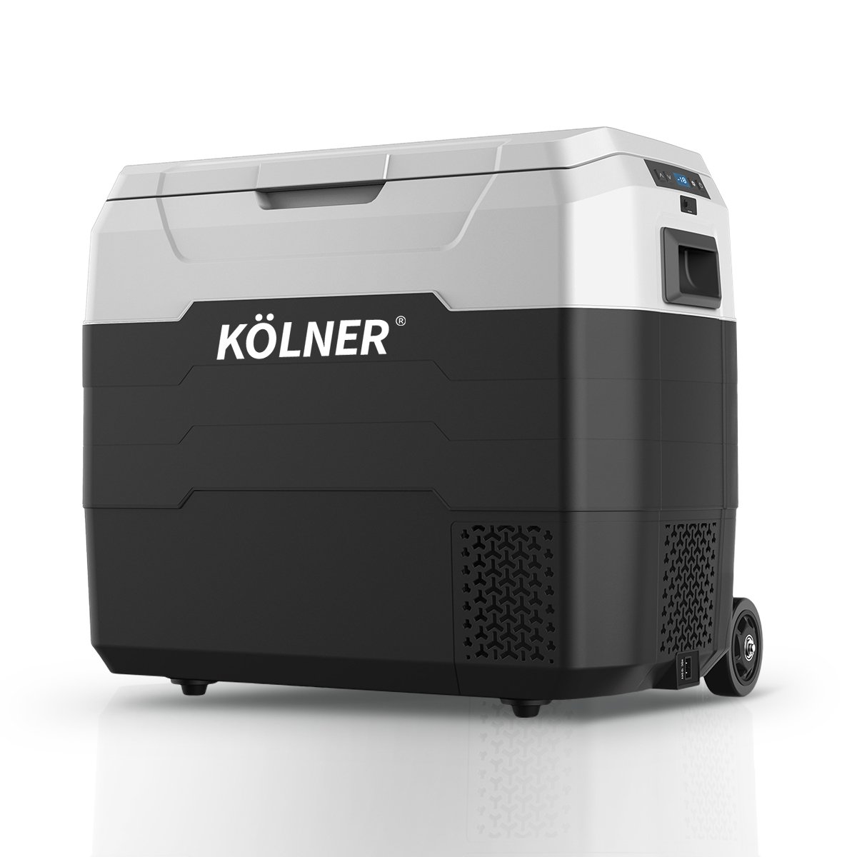 Kolner 50L Portable Fridge Cooler Freezer Refrigerator W/ Trolley Dr