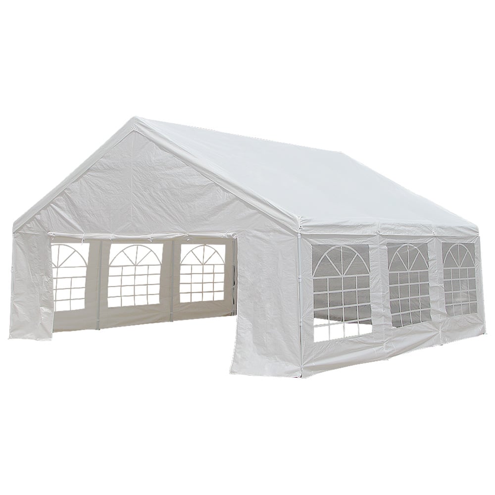 Wallaroo 6x6m Outdoor Event Marquee Gazebo Party Wedding Tent - White 1