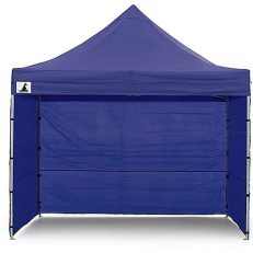 Gazebo Tent Marquee 3x3 PopUp Outdoor Wallaroo - Blue