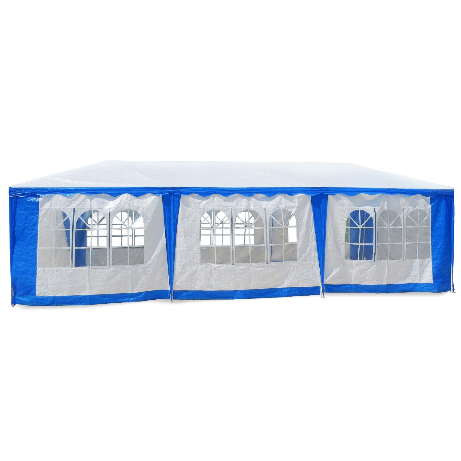 4x8 Outdoor Event Wedding Marquee Tent Blue 1