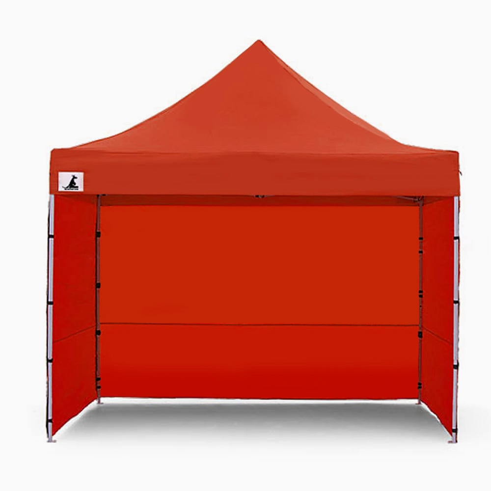 Gazebo Tent Marquee 3x3 PopUp Outdoor Wallaroo Red 2