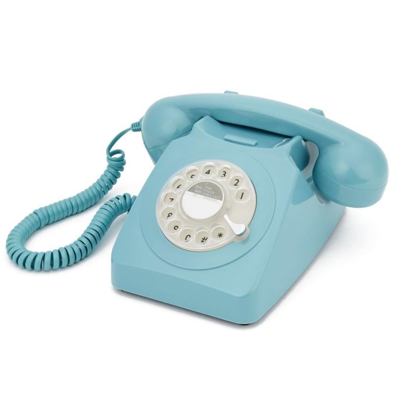 GPO 746 ROTARY TELEPHONE - BLUE 1