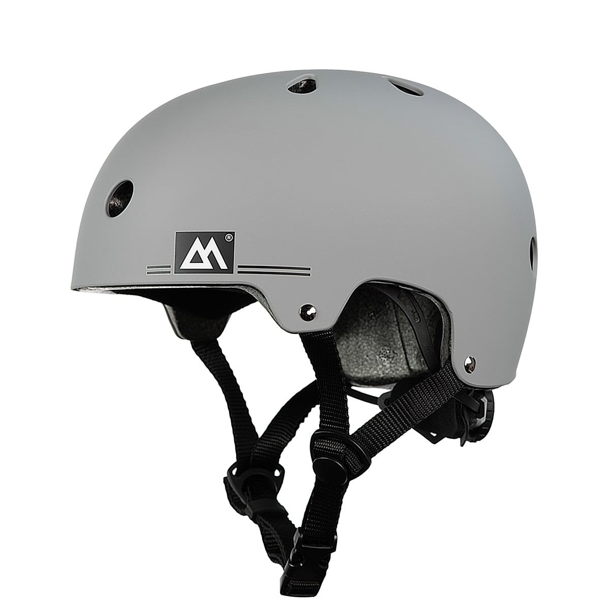 Magneto Kids Skateboard Helmet - Grey 1