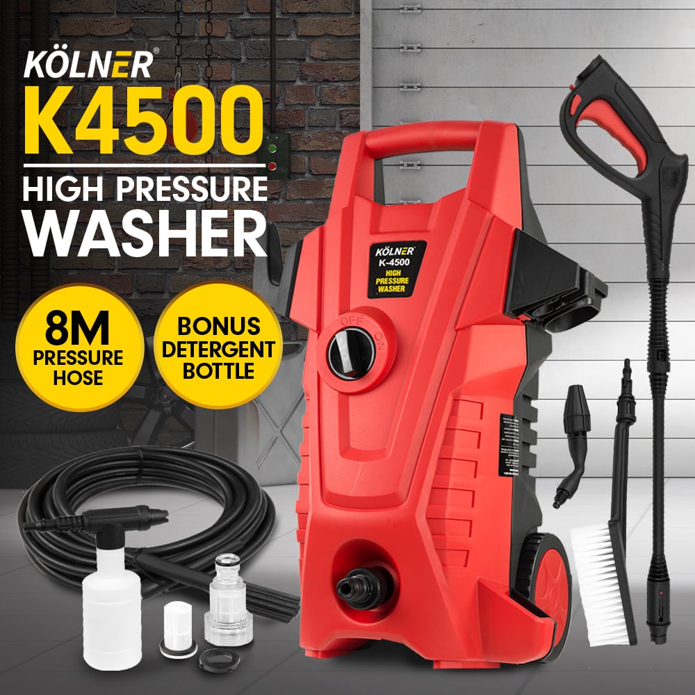 Kolner Electric High Pressure Water Washer Cleaner K4500 Dr Techlove