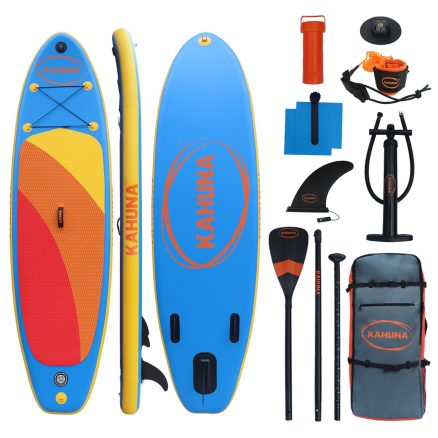 Kahuna Hana Inflatable Stand Up Paddle Board 10FT w/ iSUP Accessories 1