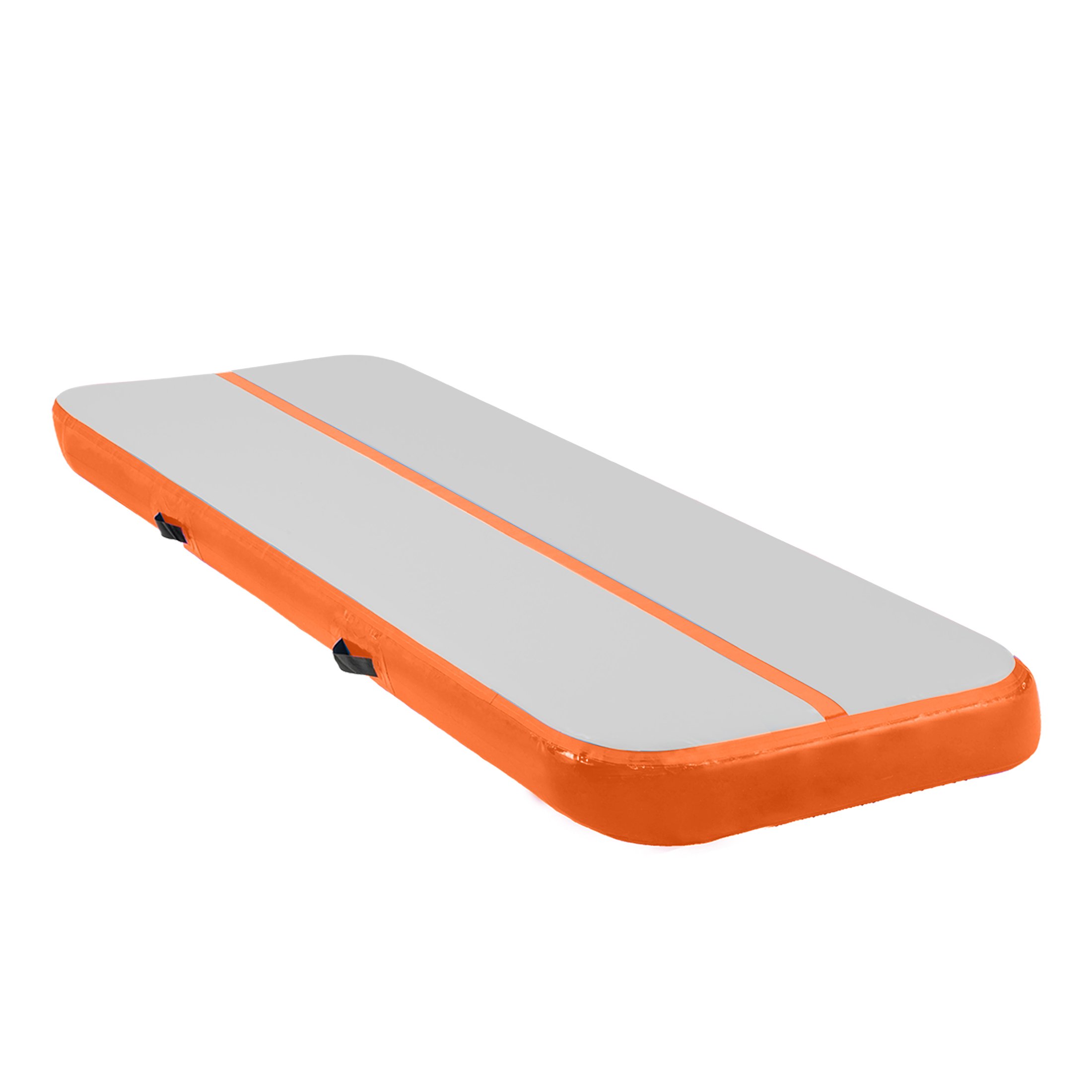 5m x 1m Air Track Inflatable Tumbling Mat Gymnastics - Orange Grey 1