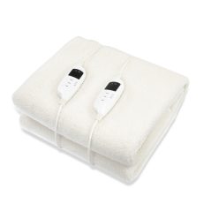 Laura Hill Fleece 9 Level Heated Settings Electric Blanket - King