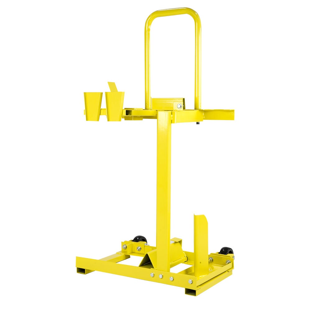 Drywall Panel Lifter Hoist Storage Stand Rack Trolley 2