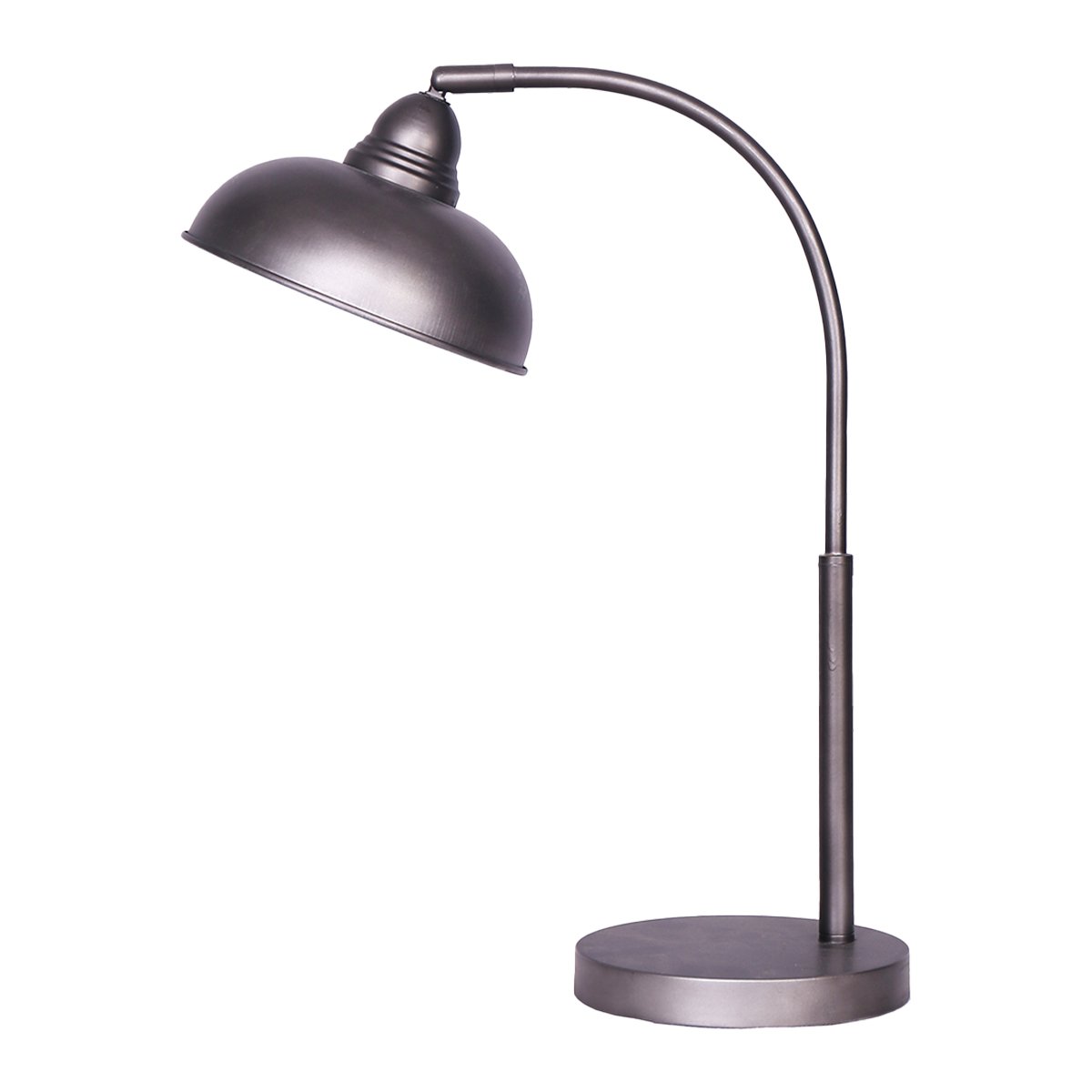 Sarantino Metal Desk Lamp in Dark Grey Finish 2
