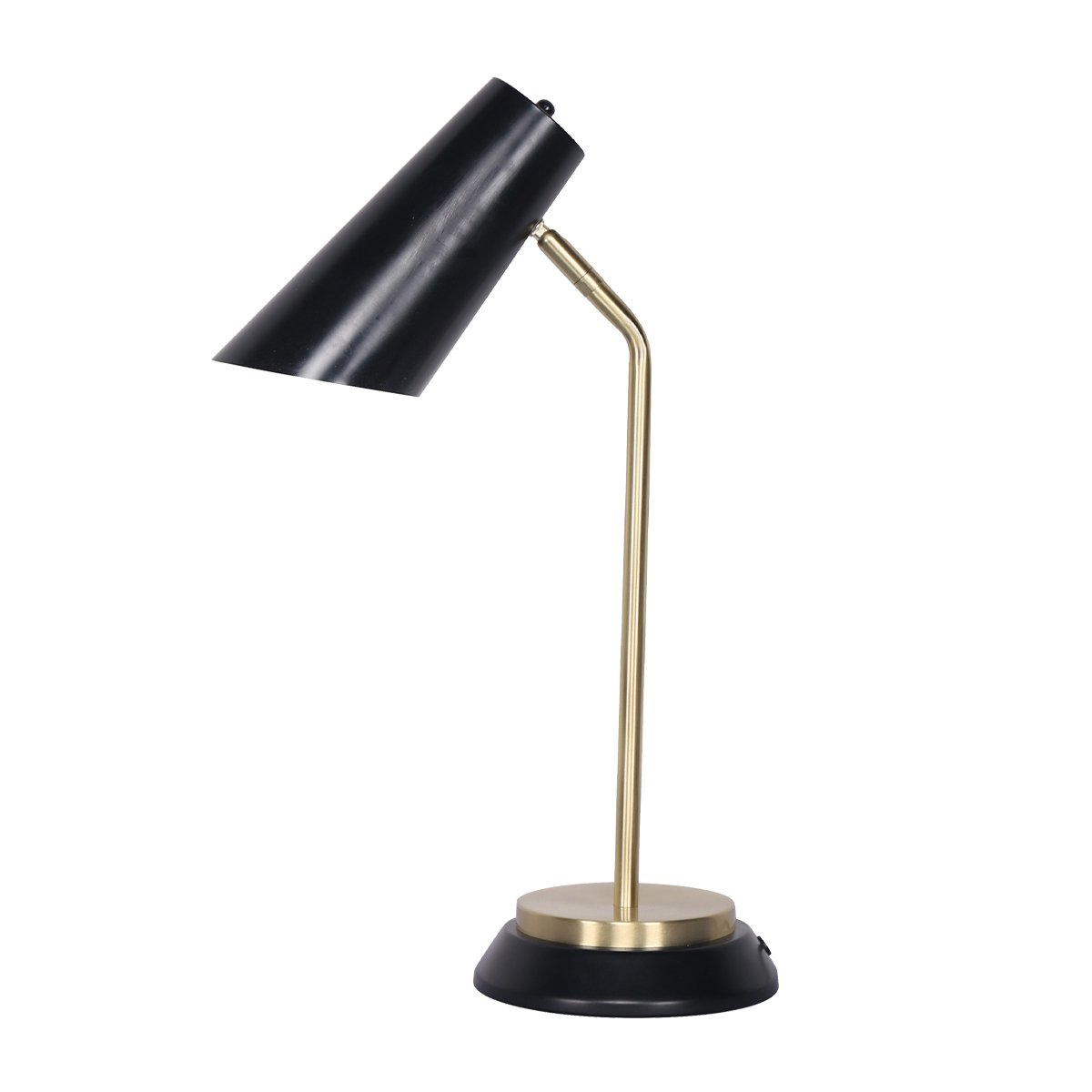 Sarantino Black/Brass Table Lamp 2