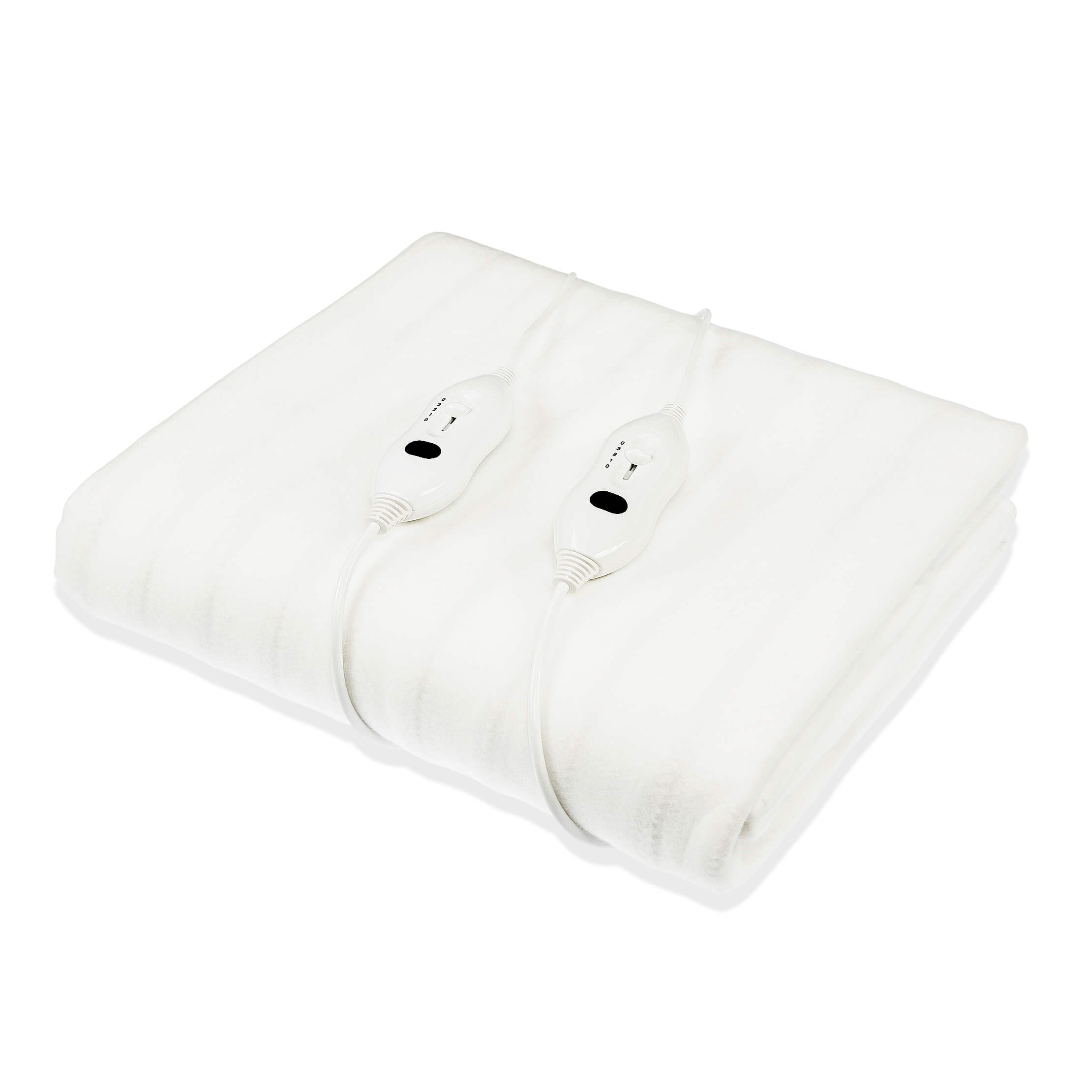 Laura Hill Heated Electric Blanket Queen Fitted Polyester - White 2