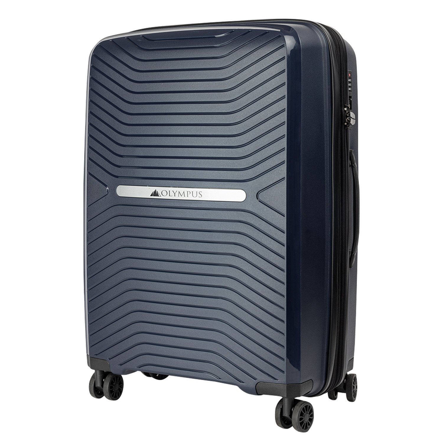 Olympus Astra 20in Lightweight Hard Shell Suitcase - Aegean Blue 1