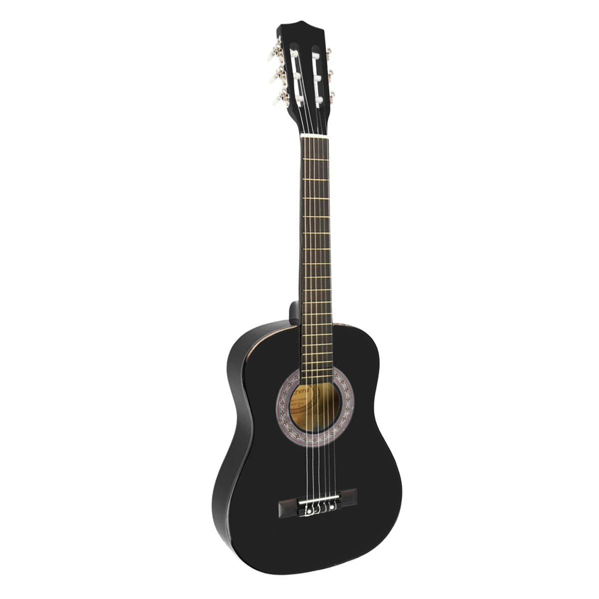 Karrera 34in Acoustic Children Wooden Guitar - Black 2
