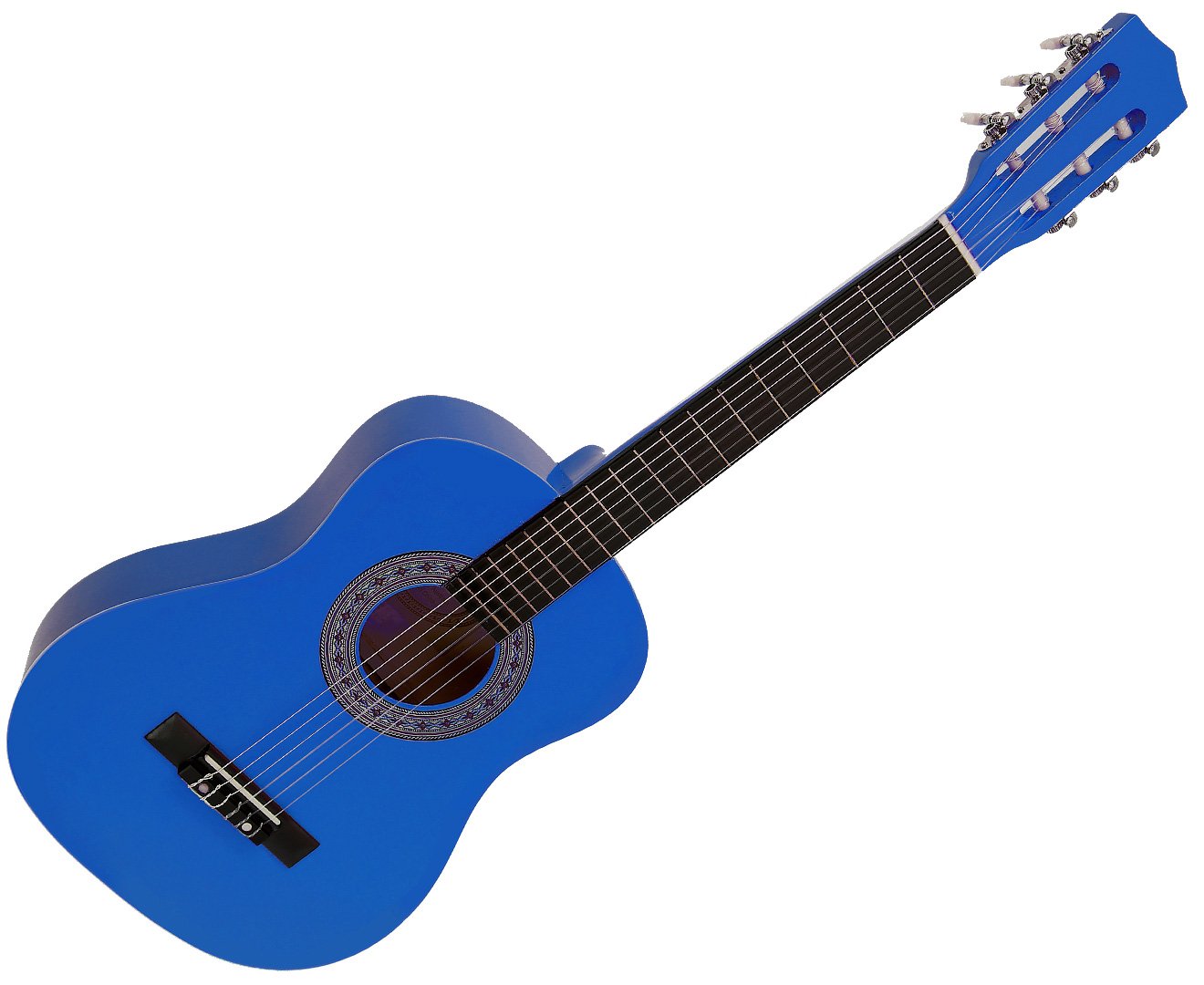 Karrera 34in Acoustic Children no cut Guitar - Blue 1